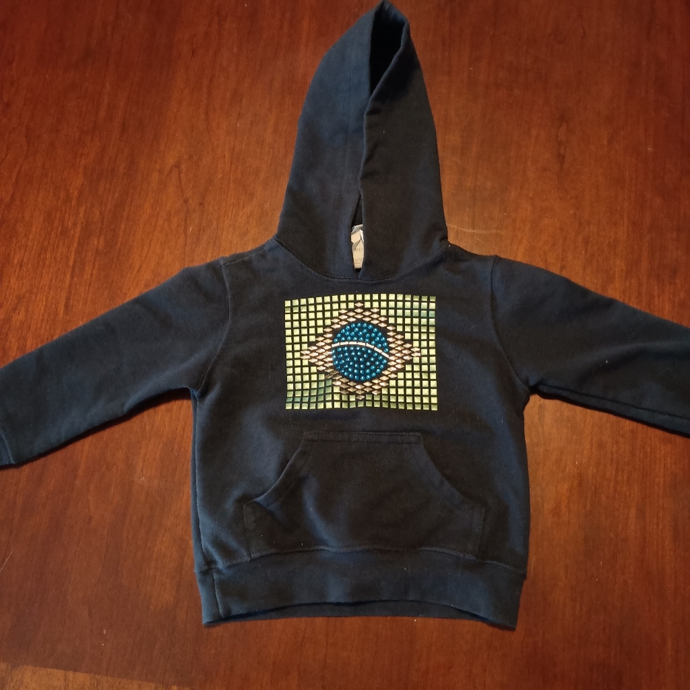 Boys Brazil‎ Studded Flag Hoodie